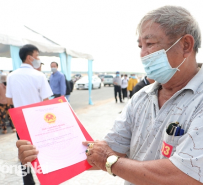 Bàn giao đất tái định cư cho người dân còn chậm