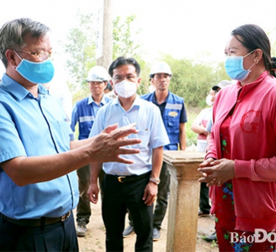 Chủ tịch UBND tỉnh Cao Tiến Dũng: Cảm ơn người dân đã ủng hộ chính quyền, ủng hộ công trình trọng đi