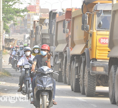 Các quốc lộ qua Đồng Nai ngày càng quá tải