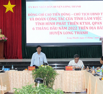 Cần xây dựng nghị quyết phát triển đô thị riêng cho huyện Long Thành