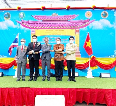 Khởi công xây dựng cổng chào Việt Nam trên con đường Việt kiều lưu niệm tại Thái Lan
