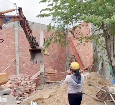 Xây dựng nhà cửa sai phép có thể bị phạt tù 2-7 năm.