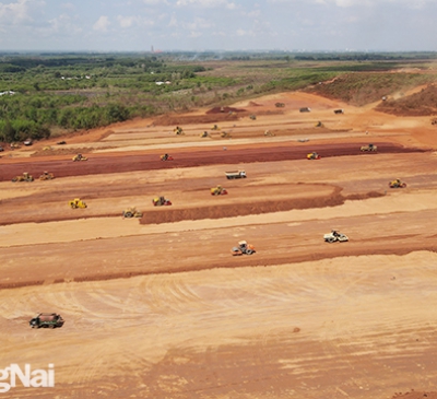 Tiến độ thi công sân bay Long Thành đảm bảo thi công giai đoạn 1 sớm hơn 3 tháng so với kế hoạch.
