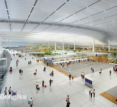 Sẽ xây dựng phần thân nhà ga hành khách vào cuối tháng 11-2022