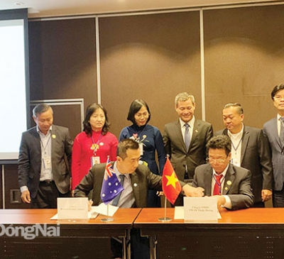 Kết nối, xúc tiến thương mại với doanh nghiệp nước ngoài