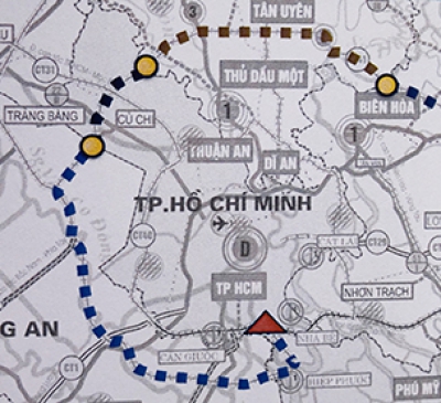 Đề xuất tách hạng mục giải phóng mặt bằng đường Vành đai 4 - TP.HCM thành dự án thành phần