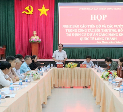 Trong tháng 1-2023, bàn giao xong mặt bằng dự án Sân bay Long Thành giai đoạn 1