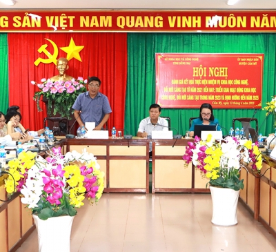 H.Cẩm Mỹ chú trọng công tác chuyển đổi số, thúc đẩy phát triển KH-CN