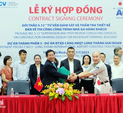 Ký kết gói thầu tư vấn Sân bay Long Thành hơn 630 tỷ đồng
