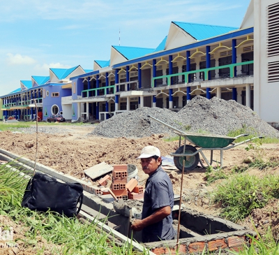 Chuẩn bị tốt các điều kiện cho học sinh Khu tái định cư Lộc An - Bình Sơn bước vào năm học mới