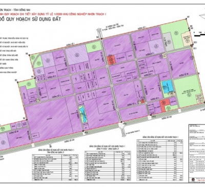 Chấp thuận điều chỉnh quy hoạch 1/2000 Khu công nghiệp Nhơn Trạch 1