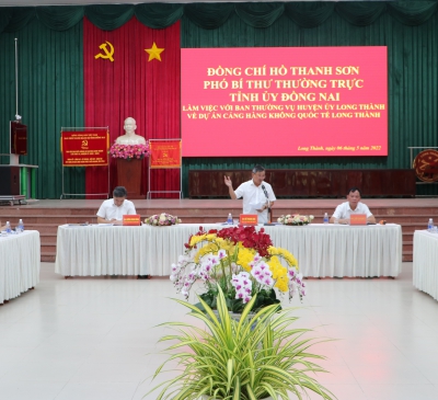 Dự án sân bay Long Thành: Tăng cường công tác tuyên truyền, vận động để tạo sự đồng thuận trong nhân