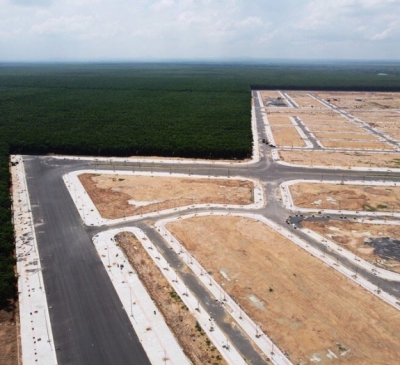 Ngắm những cung đường đẹp vuông vức trong khu TĐC sân bay Long Thành