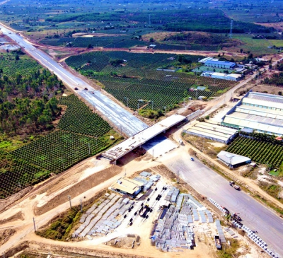 Hình ảnh cao tốc Dầu Giây - Phan Thiết trước ngày thông xe kỹ thuật