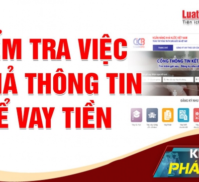 Cách kiểm tra mình có bị kẻ xấu lấy cắp thông tin để vay nợ hay không