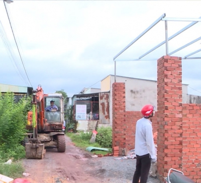 Cưỡng chế “nóng” 21 công trình xây dựng trái phép ở phường Phước Tân, TP. Biên Hòa