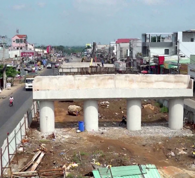 Dự án nút giao thông Dầu Giây “dự kiến thông cầu vượt trước 30/8/2021”