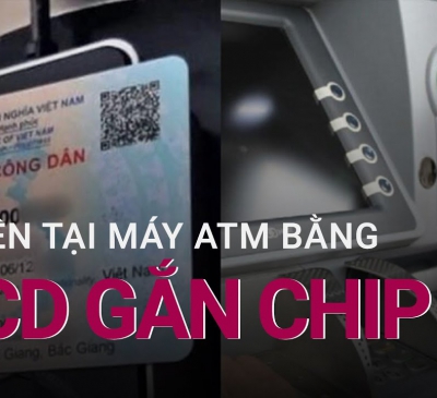 Trải nghiệm rút tiền bằng căn cước công dân gắn chip