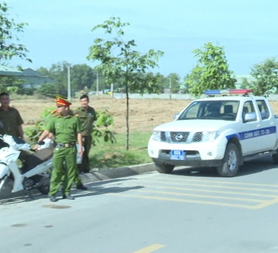 Tăng cường đảm bảo an ninh trật tự tại khu công nghiệp cuối năm