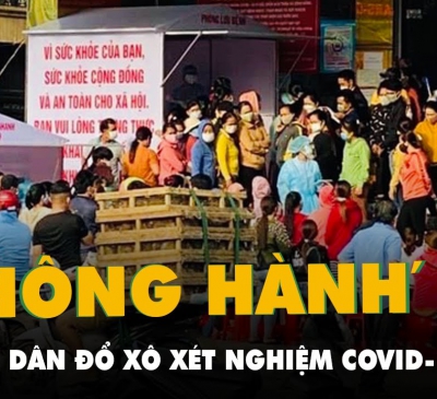 Đông người đi xét nghiệm COVID-19 làm 'giấy thông hành'