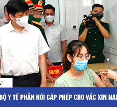 Bộ y tế phản hồi cấp phép cho vắc xin Nano Covax