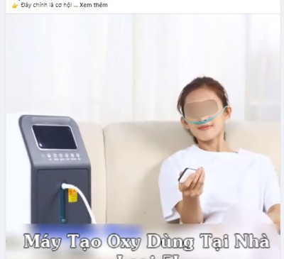Người dân không nên mua, tích trữ máy thở, bình khí oxy