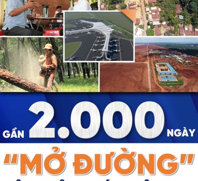 Gần 2.000 ngày “mở đường” xây “siêu dự án” sân bay