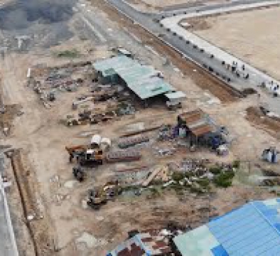 Cắm mốc bàn giao đất cho dân Khu tái định cư Lộc An – Bình Sơn