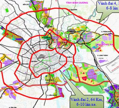 Đẩy nhanh tiến độ thực hiện đầu tư xây dựng 2 tuyến đường Vành đai 3,4