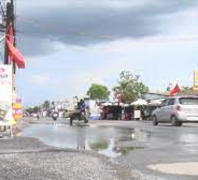 Huyện Nhơn Trạch: ĐT 769 có nhiều đoạn không có hệ thống thoát nước