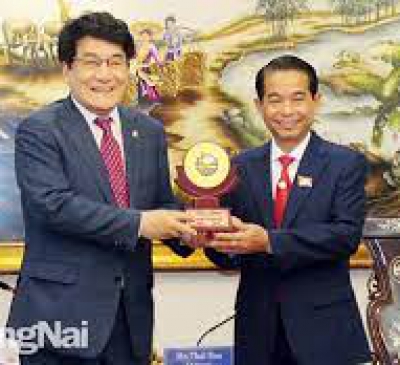 Tiếp Đoàn Nghị viện tỉnh Gyeongnam - Hàn Quốc