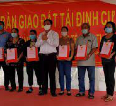 24 hộ dân đầu tiên nhận đất tái định cư Sân bay Long Thành