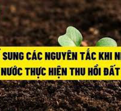 Bồi thường về đất khi Nhà nước thu hồi theo Dự thảo Luật Đất đai sửa đổi