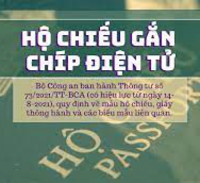 Phát hành hộ chiếu gắn chíp điện tử từ ngày 14/8 tới