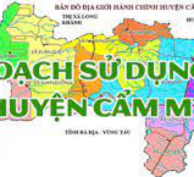 Cẩm Mỹ đăng ký kế hoạch sử dụng đất năm 2023 trước 31-8