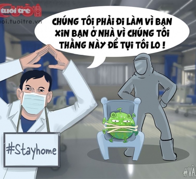 Bạn hãy ở nhà, để họ được về nhà…