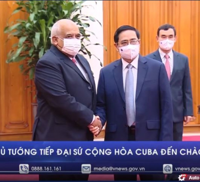 Thủ tướng tiếp Đại sứ Cộng hòa Cuba đến chào xã giao