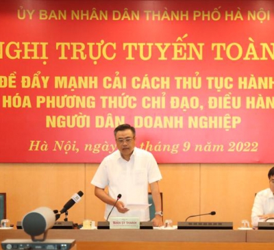 Hội nghị chuyên đề về đẩy mạnh cải cách thủ tục hành chính