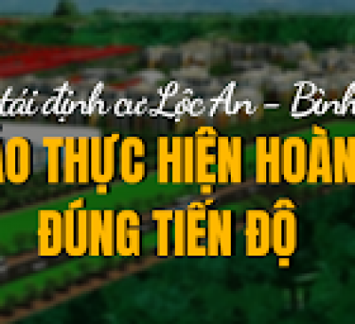 Phê duyệt giá đất dự án Tuyến thoát nước ngoài ranh khu tái định cư Lộc An - Bình Sơn