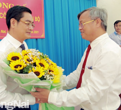 Sở Tài nguyên - Môi trường có Tân Phó Giám đốc