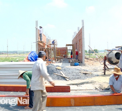 Còn 1 khu thuộc khu tái định cư Lộc An - Bình Sơn khó hoàn thành theo tiến độ