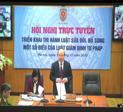 TRIỂN KHAI LUẬT SỬA ĐỔI, BỔ SUNG LUẬT GIÁM ĐỊNH TƯ PHÁP