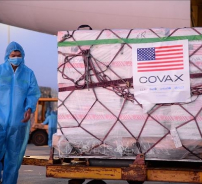Việt Nam tiếp nhận hơn 3 triệu liều vaccine do Mỹ hỗ trợ