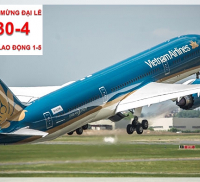 Giá vé máy bay dịp 30/4 - 1/5 tăng nhanh