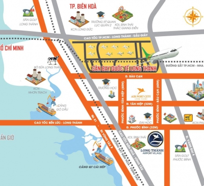 Thực hiện 2 nhiệm vụ trọng tâm cho dự án Sân bay Long Thành