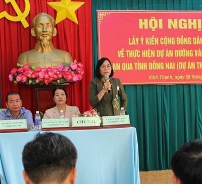 Ghi nhận ý kiến của người dân bị ảnh hưởng bởi dự án đường Vành đai 3