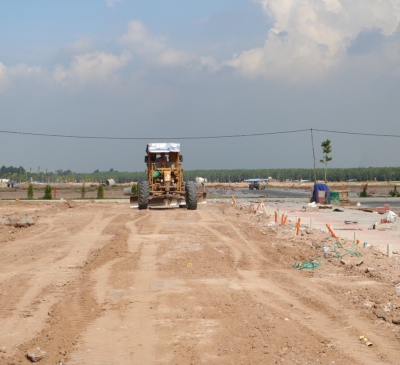 Khắc phục xong các vị trí sụt lún tại Khu tái định cư Lộc An- Bình Sơn