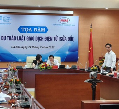 Luật giao dịch điện tử( sửa đổi) sẽ công nhận giá trị pháp lý của giao dịch điện tử trong môi trường