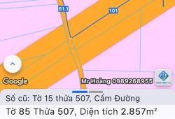 CẦN BÁN GẤP ĐẤT 2 MẶT TIỀN ĐƯỜNG PHƯỚC BÌNH – BÀU CẠN – CẨM ĐƯỜNG