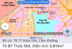 SIÊU PHẨM 2,2HA VIEW HỒ CẦU MỚI – ĐẤT ĐẸP, THẾ CAO, GIÁ CỰC THẤP - Chỉ 1,6 Tỷ/Sào
